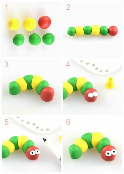 easy clay modelling for kids